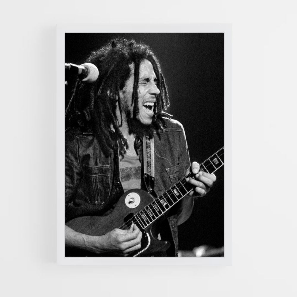 Affiche Bob Marley-concert