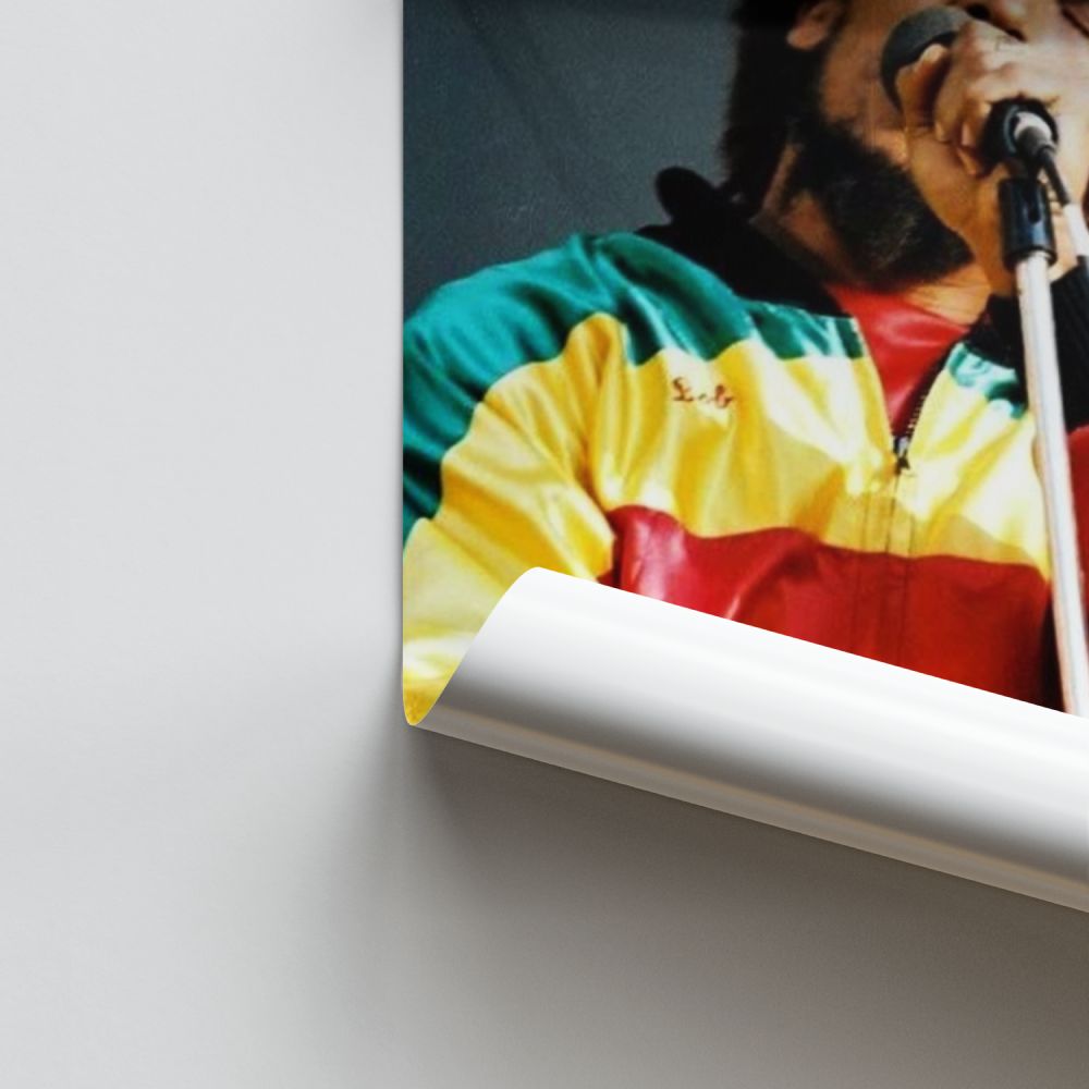 Affiche Bob Marley Live