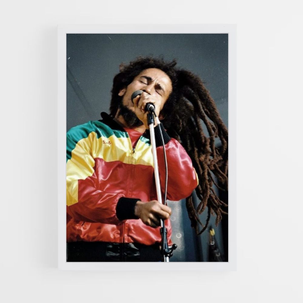 Affiche Bob Marley Live