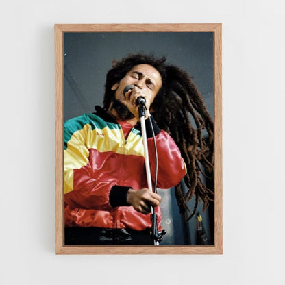 Affiche Bob Marley Live