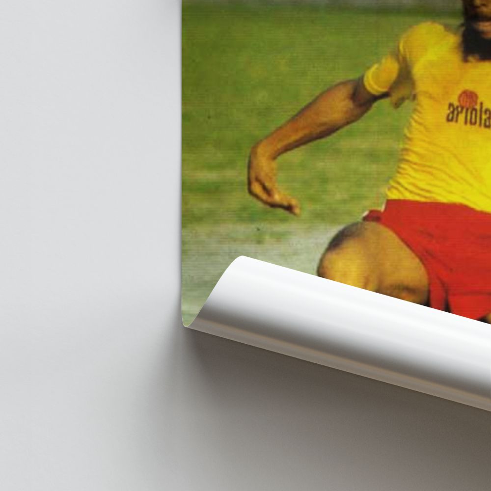 Poster Bob Marley voetbal