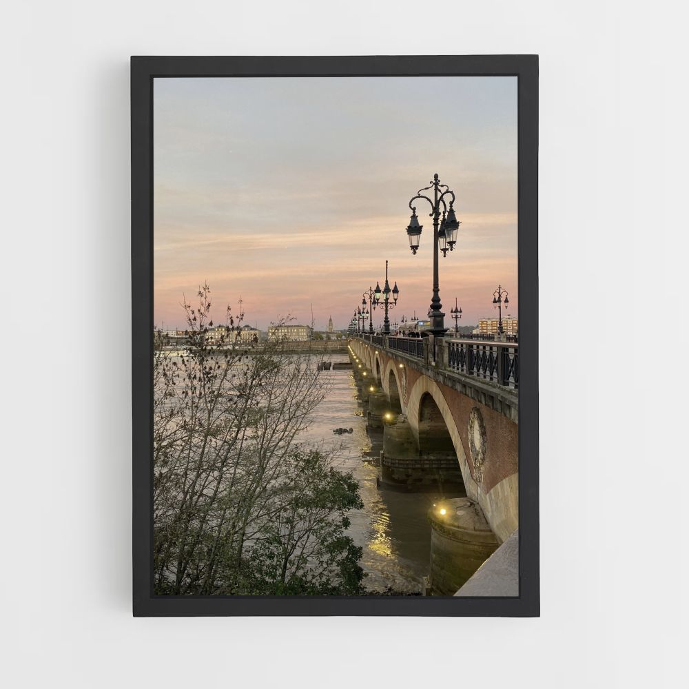 Bordeaux-brugposter