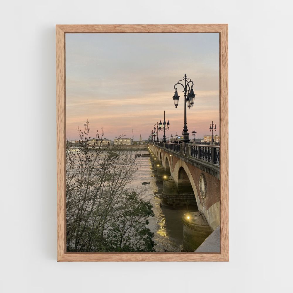 Bordeaux-brugposter