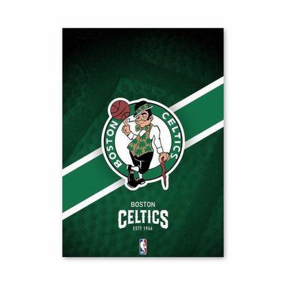 Poster Boston Celtics Groen