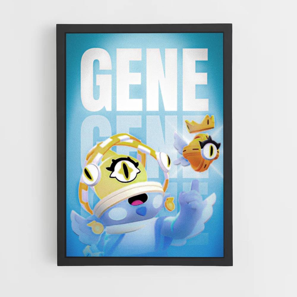 Gene Blue-poster