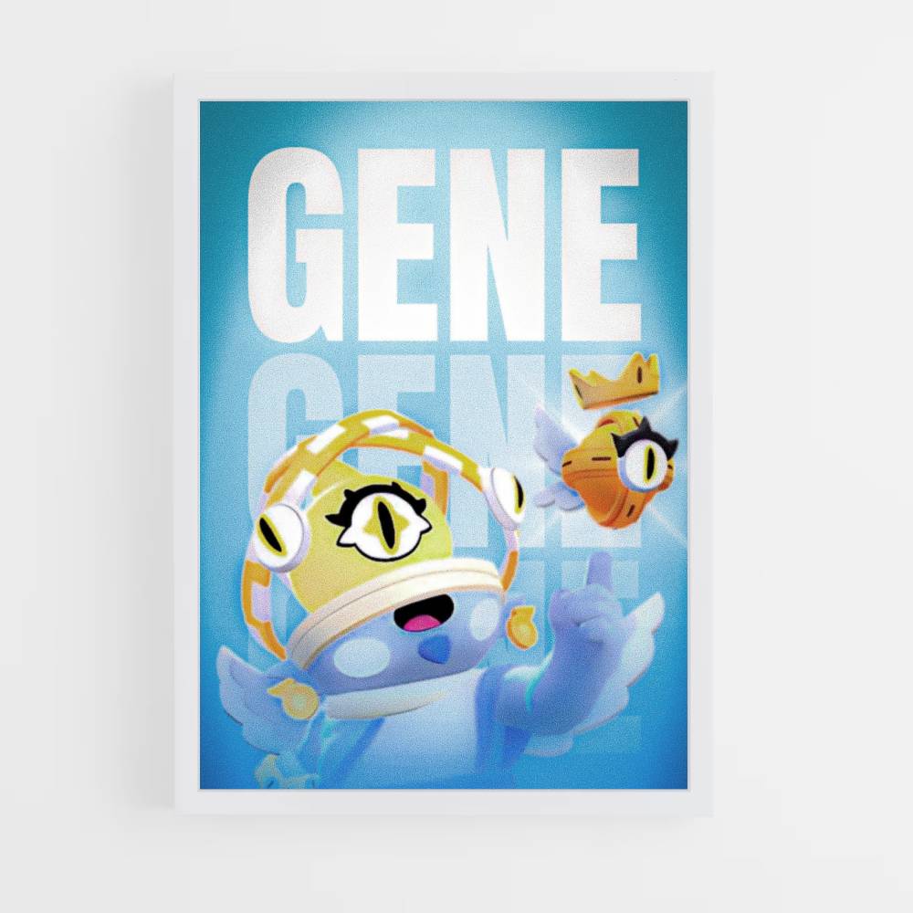 Gene Blue-poster