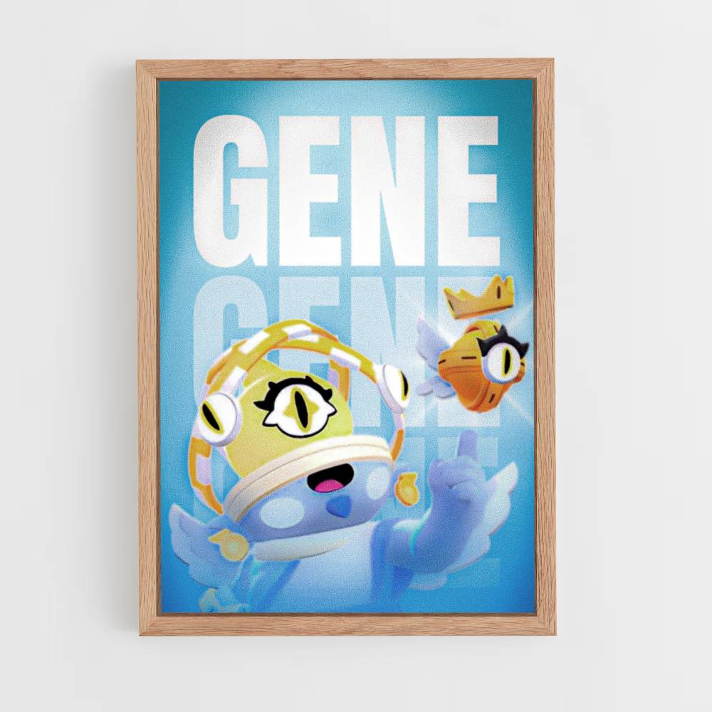 Gene Blue-poster