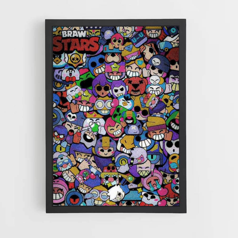 Brawl Stars-collageposter