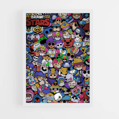 Brawl Stars-collageposter