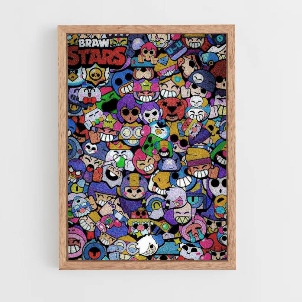 Brawl Stars-collageposter