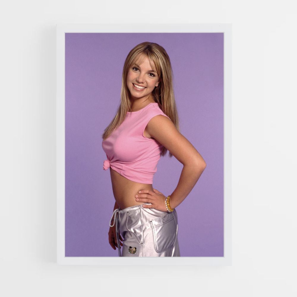 Poster Britney Spears Roze