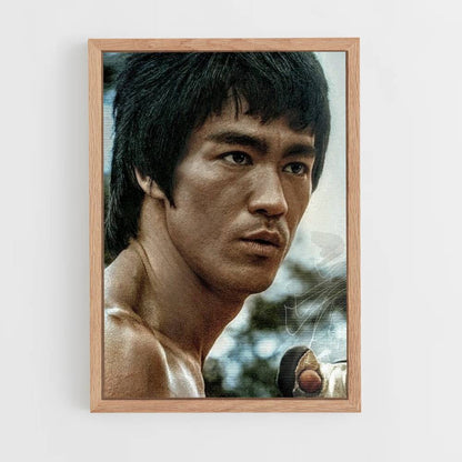 Poster Bruce Lee portret