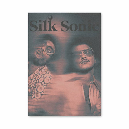 Poster Bruno Mars Silk Sonic