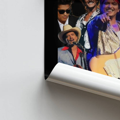 Poster Bruno Mars-collage