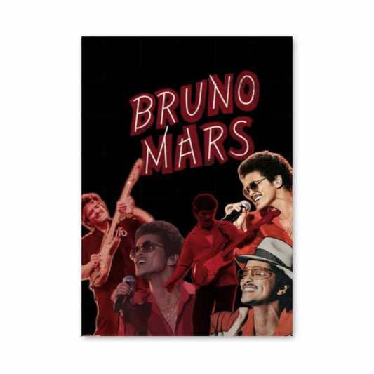 Poster Bruno Mars Néon