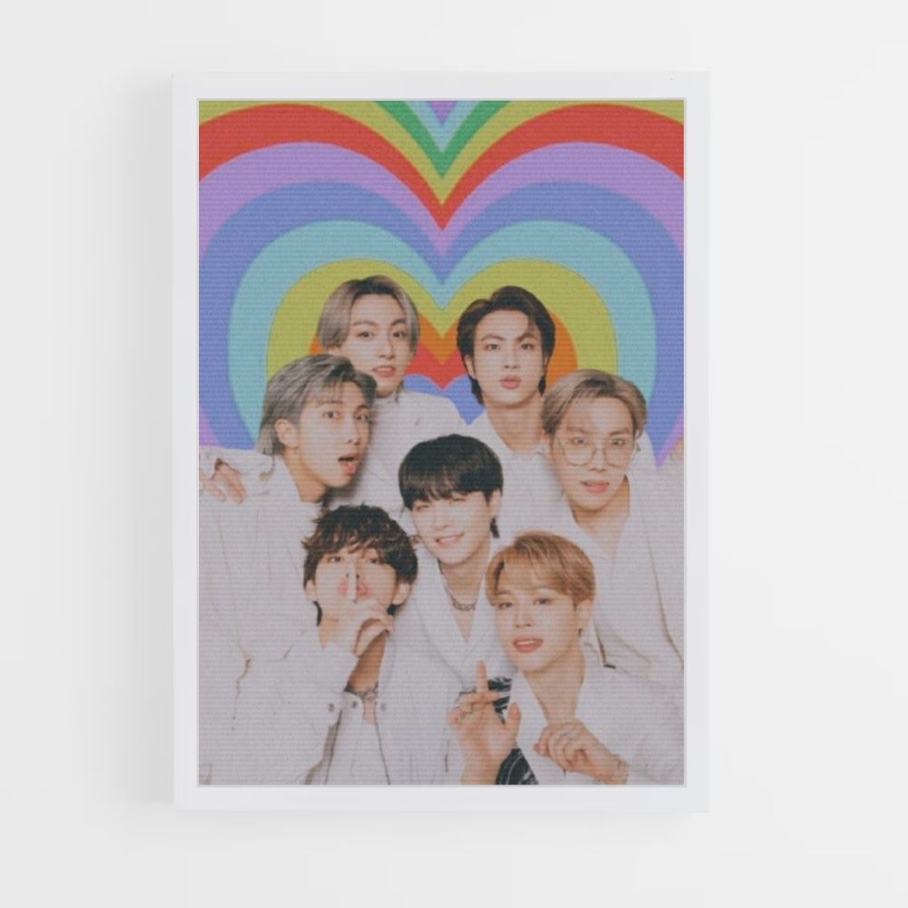 BTS-hartposter