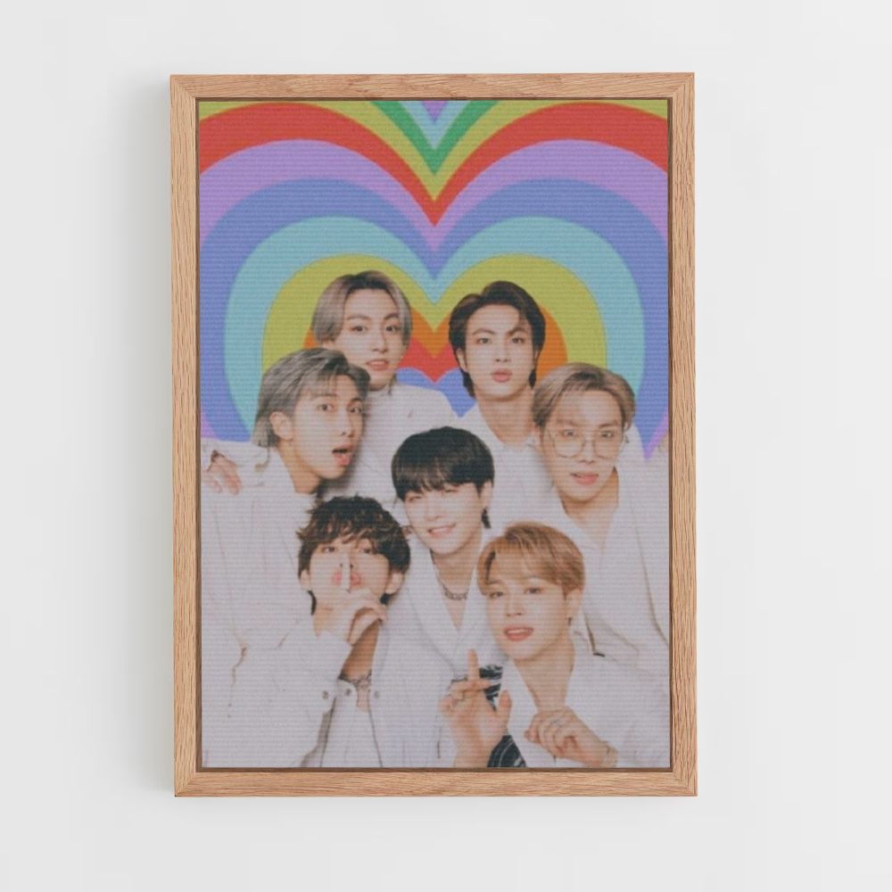 BTS-hartposter