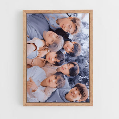 bts-4 cadre Bois clair