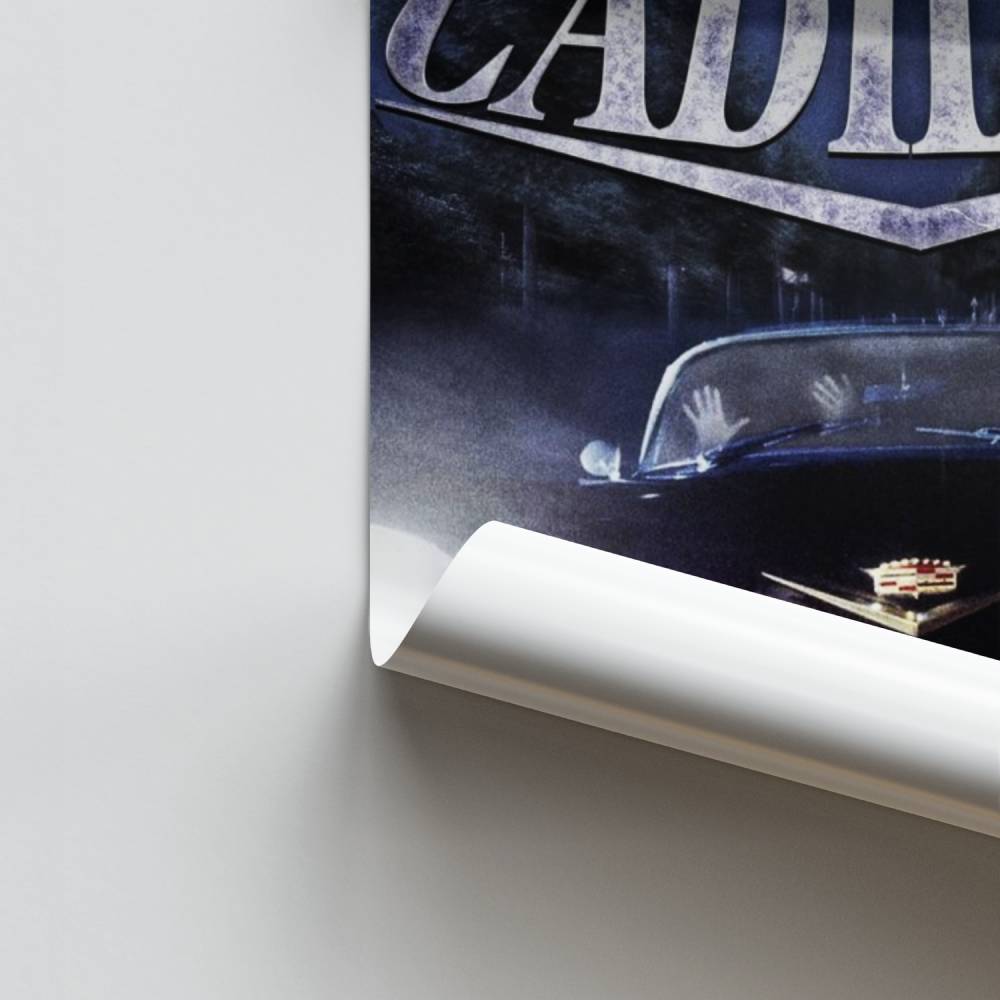 Zwarte Cadillac-poster