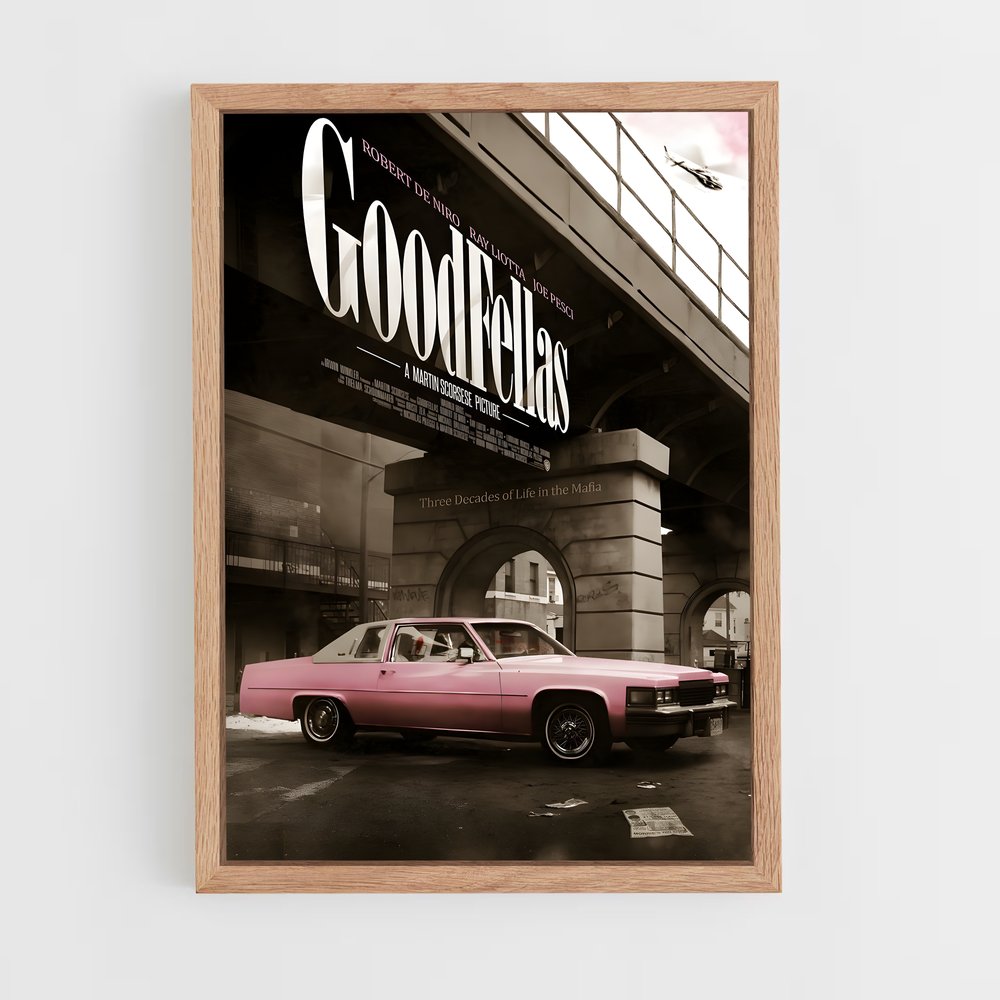 cadillac-2 cadre Bois clair