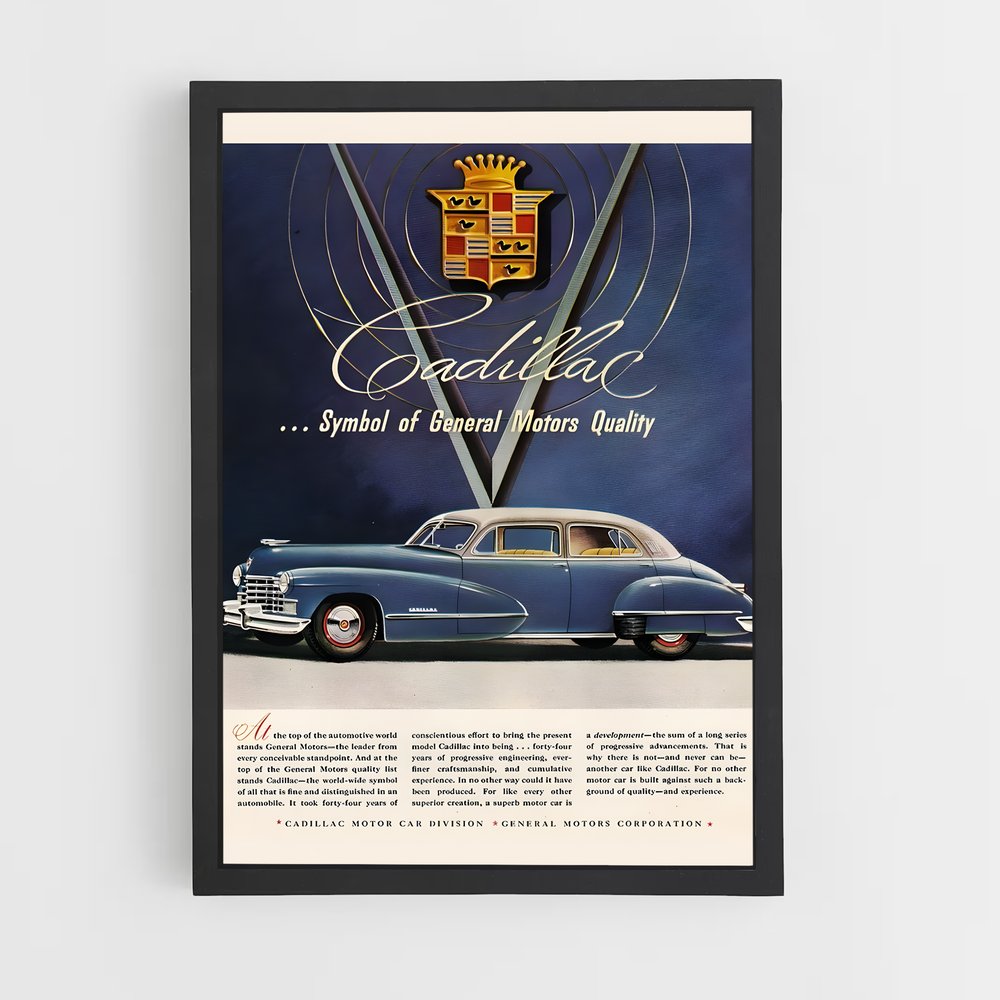 cadillac-6 cadre Noir