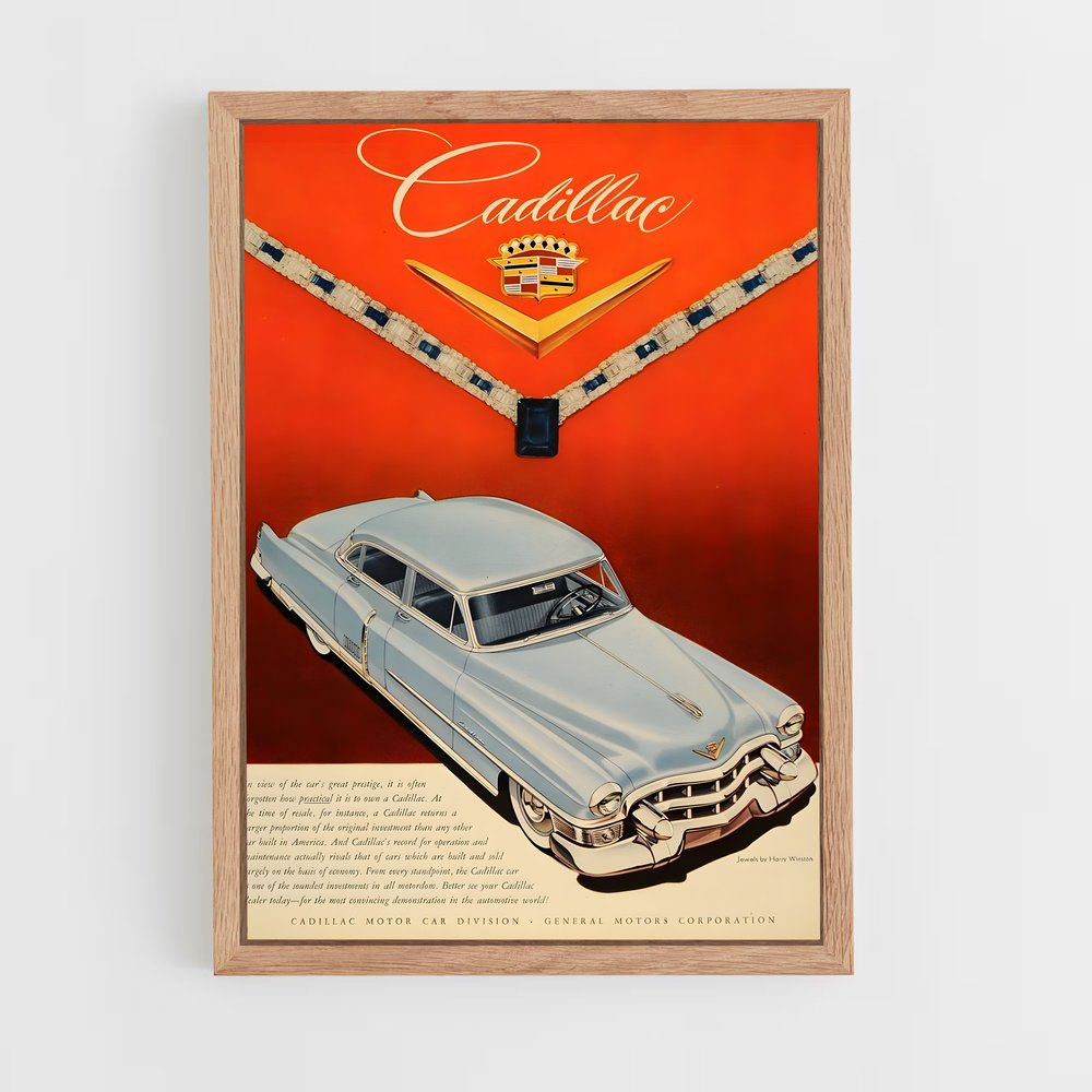 cadillac-7 cadre Bois clair