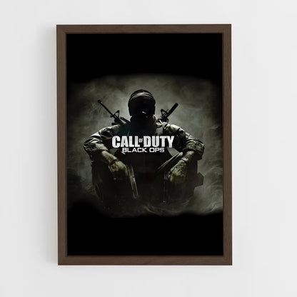 call-of-duty-8 cadre Bois foncé