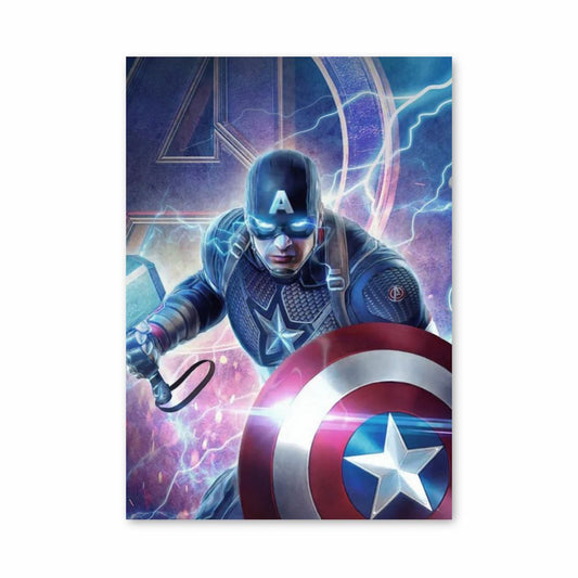 Affiche Captain America Avengers