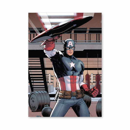 Affiche Captain America Comics