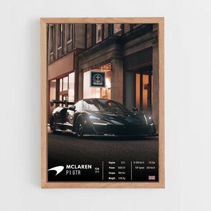 McLaren P1GTR-poster