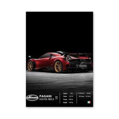 Pagani Huayra Imola-poster