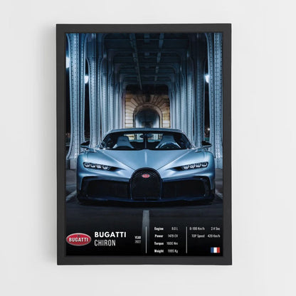 Bugatti Chiron-poster