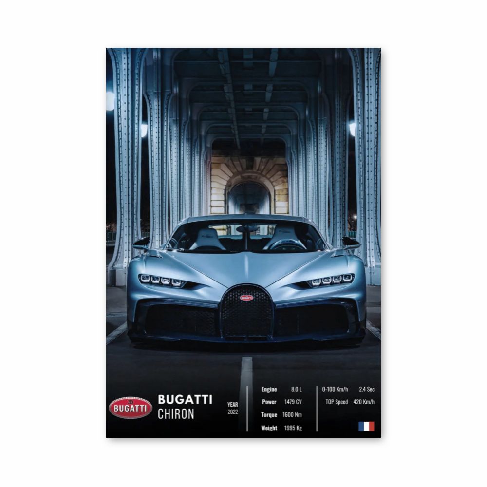 Bugatti Chiron-poster