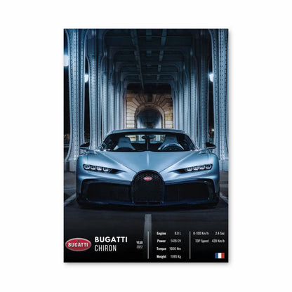 Bugatti Chiron-poster