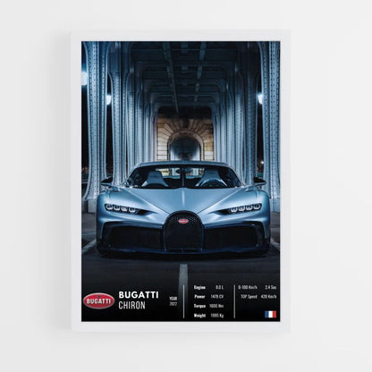 Bugatti Chiron-poster