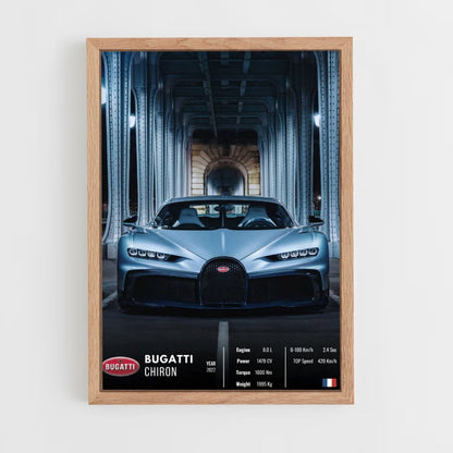 Bugatti Chiron-poster