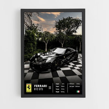 Ferrari 812 GTS-poster