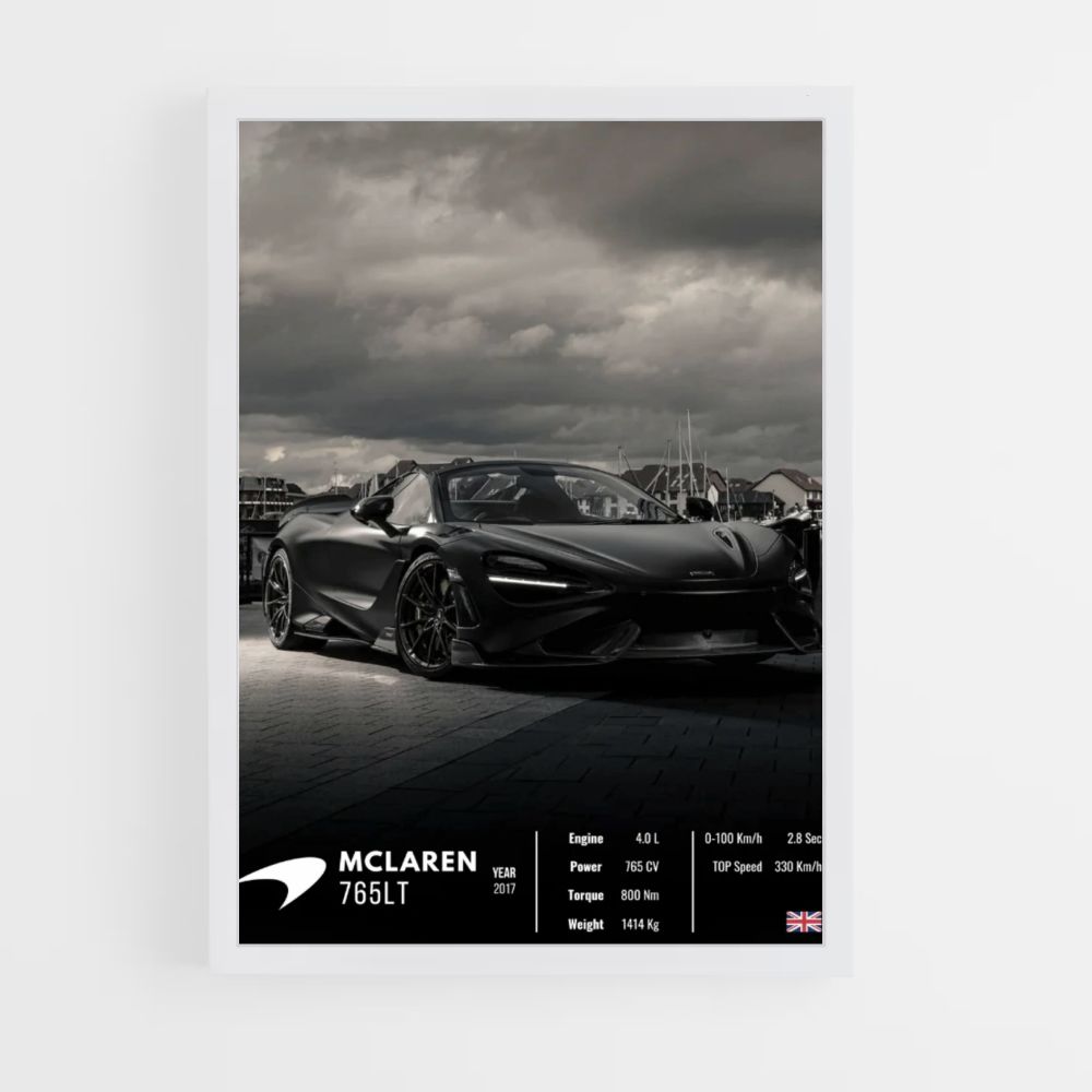 Affiche McLaren 765LT