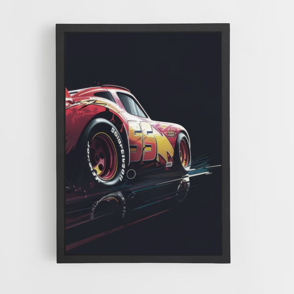 Poster Auto's Flash Mcqueen