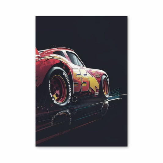 Poster Auto's Flash Mcqueen