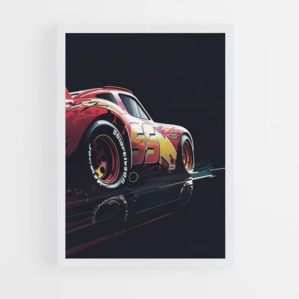 Poster Auto's Flash Mcqueen