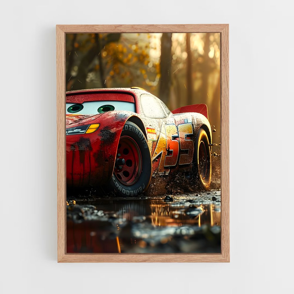 cars-6 cadre Bois clair
