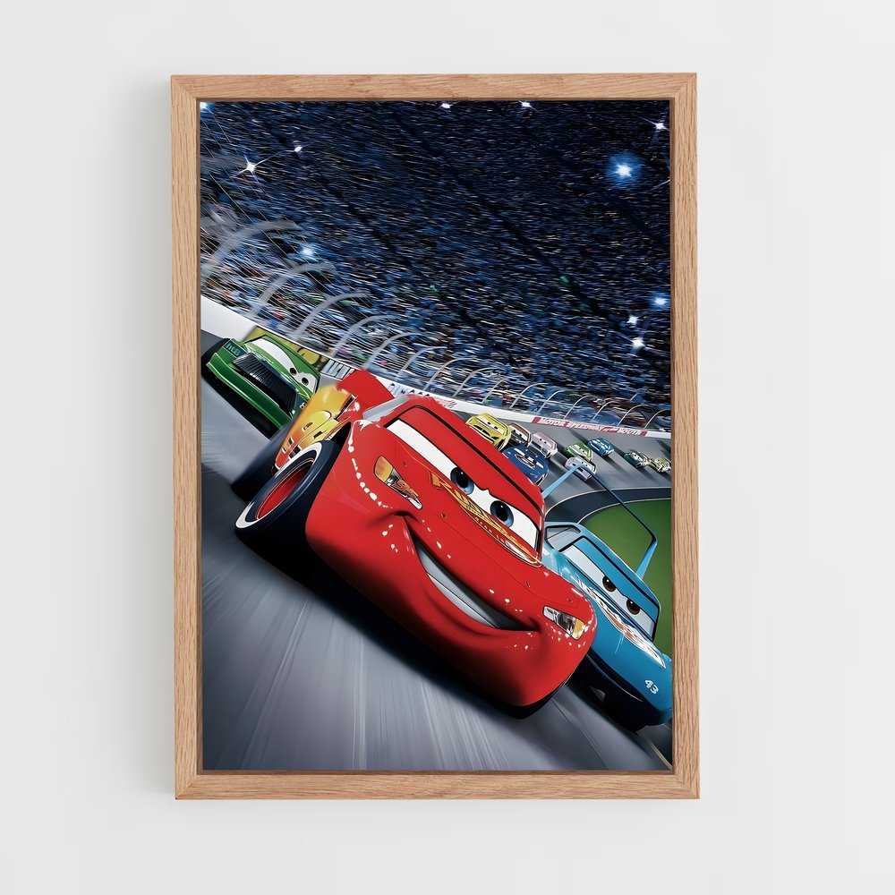 cars-7 cadre Bois clair