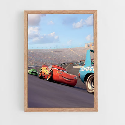 cars-9 cadre Bois clair