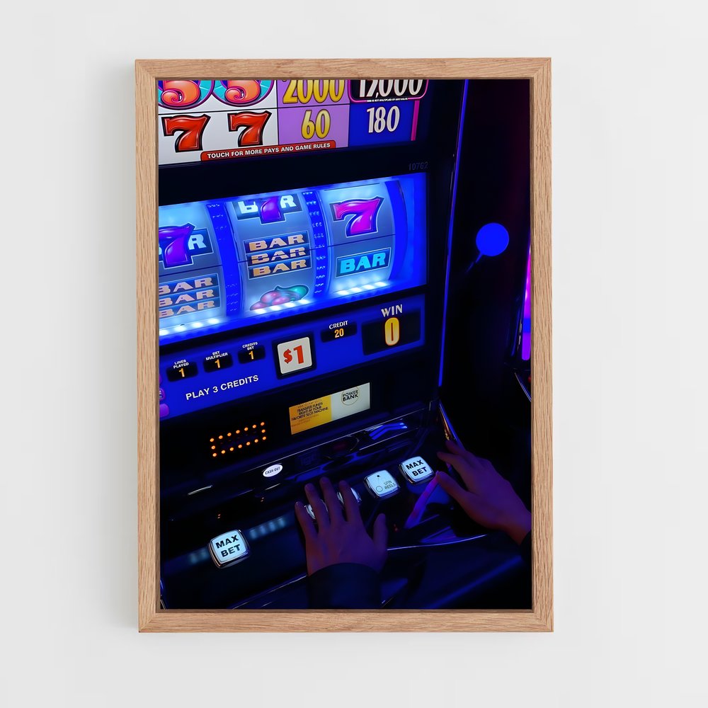 casino-7 cadre Bois clair