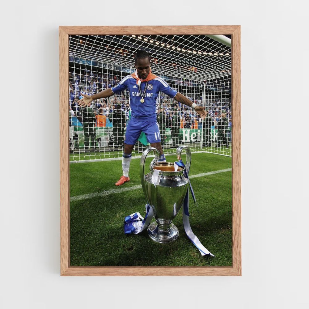 Poster Chelsea FC-beker