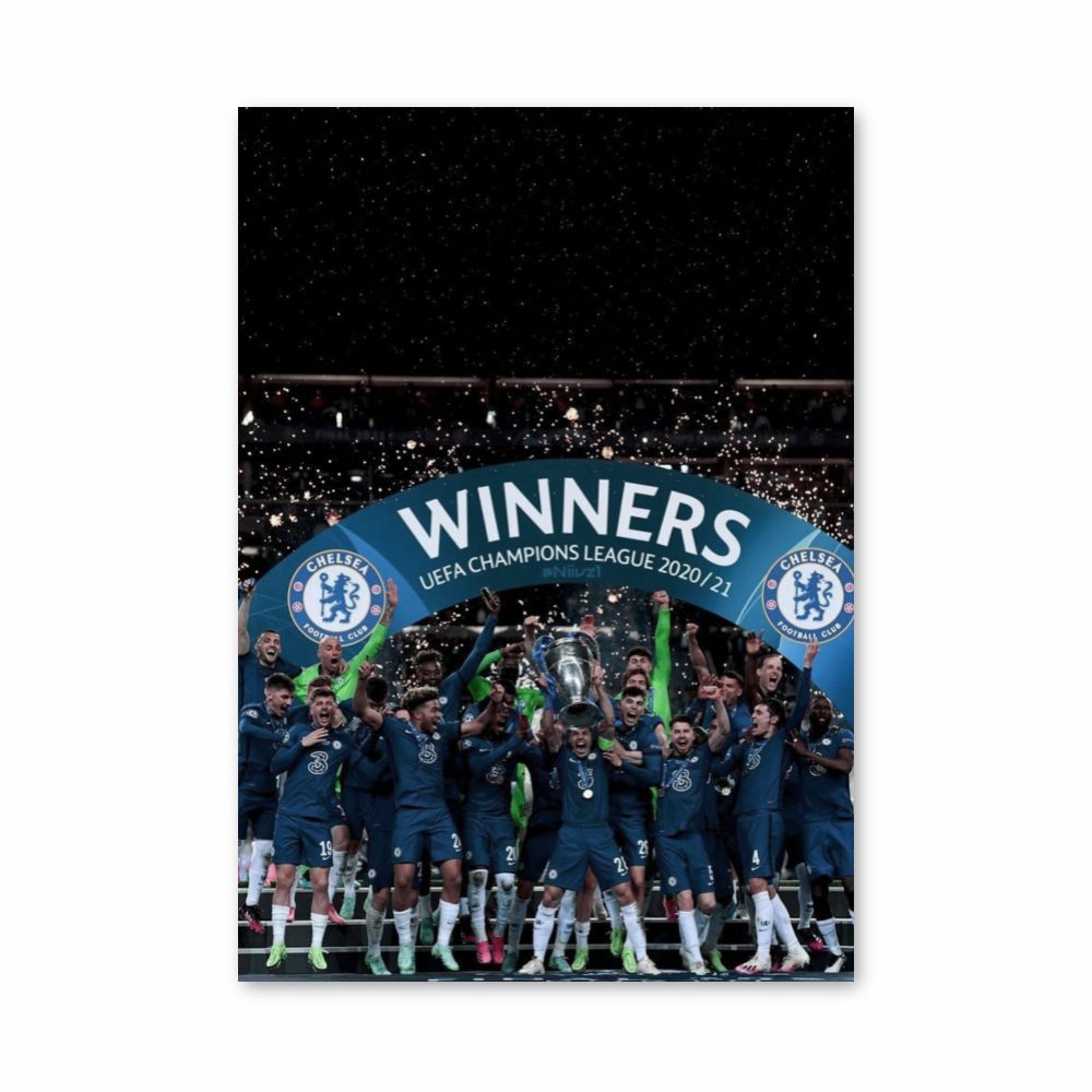 Affiche Chelsea FC Champions League