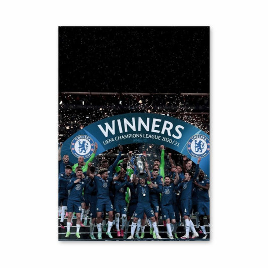 Affiche Chelsea FC Champions League