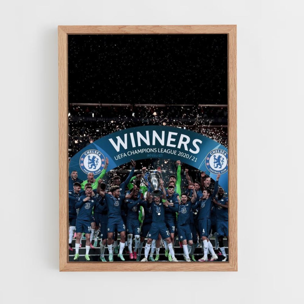 Affiche Chelsea FC Champions League