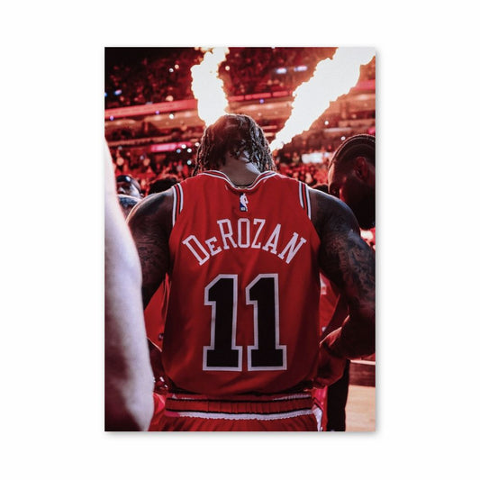 Affiche Chicago Bulls DeRozan